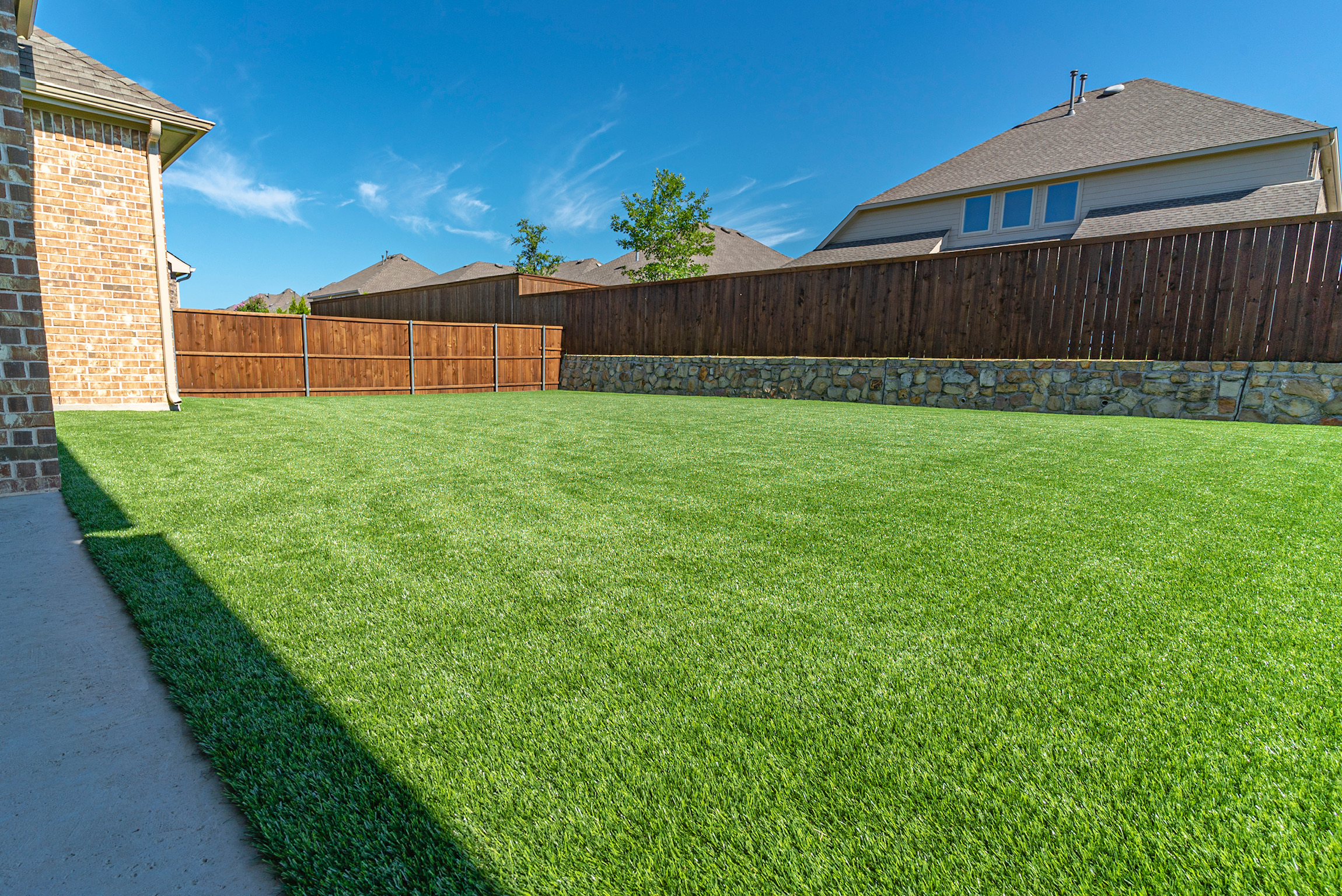 Turf Backyard