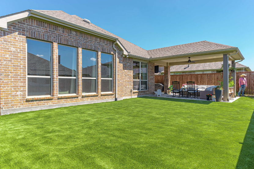 Turf Backyard