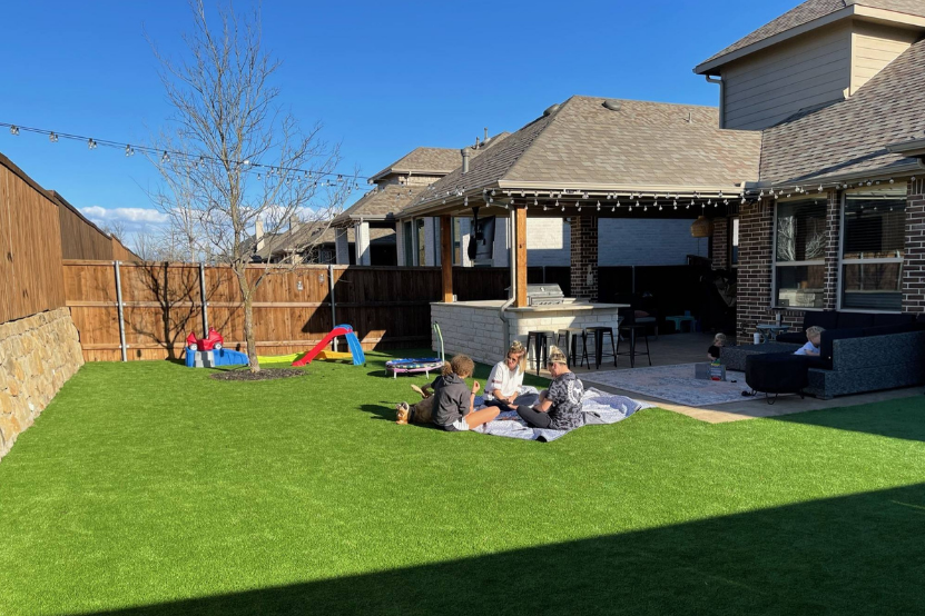 Turf Backyard